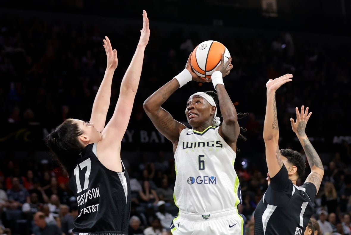 wings-aces-basketball American female basketball player.